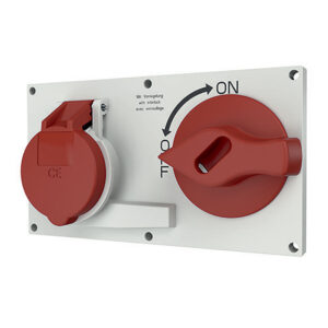 Panel monteret stik produkt