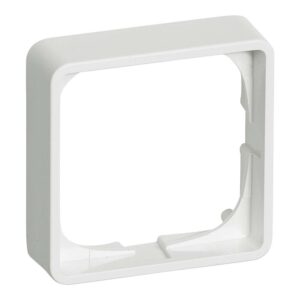 FUGA ramme Baseline 50 1 modul 14 mm hoej hvid produkt