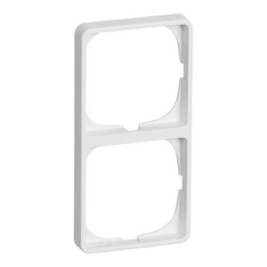 FUGA ramme Baseline 50 2 modul hvid produkt