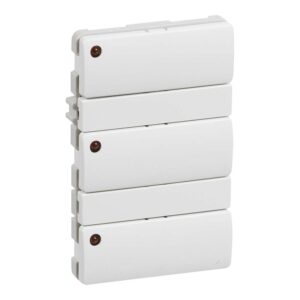 LK FUGA Svagstroemstryk 6 slutte med 3 LED hvid produkt