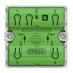 LK FUGA® Wiser traadloes batteritryk 4 slutte uden uden afdaekning2 produkt