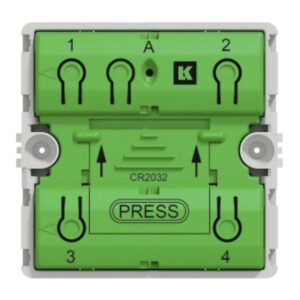 LK FUGA® Wiser traadloes batteritryk 4 slutte uden uden afdaekning2 produkt