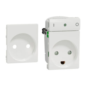 LK FUGA® Wiser traadloes stikkontakt hvid produkt