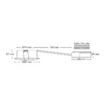 Sabina Low Profile ISO 49W CCT 2700K3000K4000K 560 590lm Ra90 IP65 IndenUdendoers Mat Hvid 6 pack1 produkt