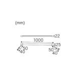 HEATLINE 100 105W 827 tegning