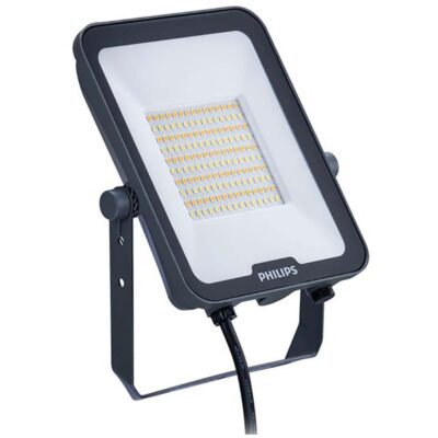 Philips LED flomester med sort ramme