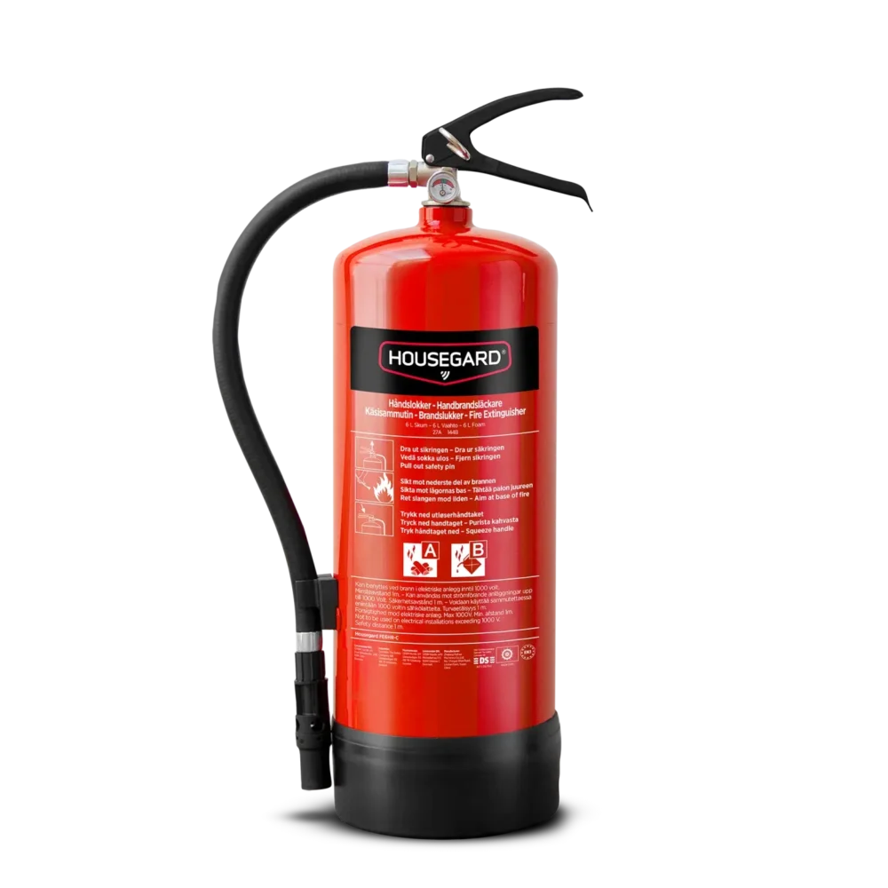 Housegard skumslukker 6l pfas fri fe6hr-c Skumslukker 6l pfas fri fe6hr c