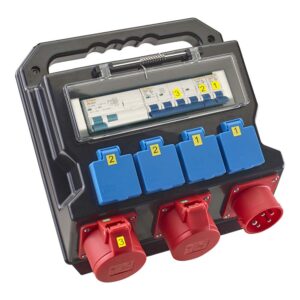 BYGGESTROeMSTAVLE 32A 4XDK produkt