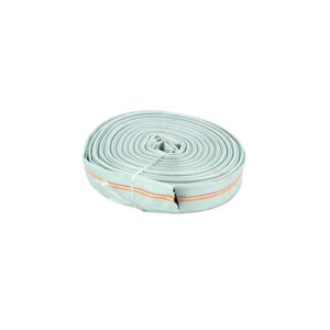 Brandslange uden KOBLINGER med tekstilflet til pumpeopgaver rulle a 30 meter Oe32 mm Hvid
