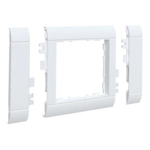 Ecoline ramme 80mm RAL 9016 uden skriftfelt hulmaal 55 x 55 mm produkt