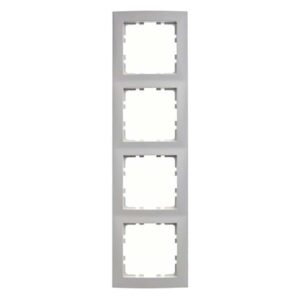 Ramme 4 modul S1 hvid produkt