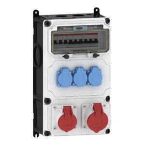 Variabox L tavle med CEE 1632A Schuko produkt