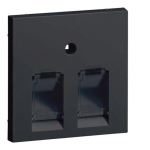 Afdaekning for Ecoline dataudtag GMUD29010 i RAL9011 produkt