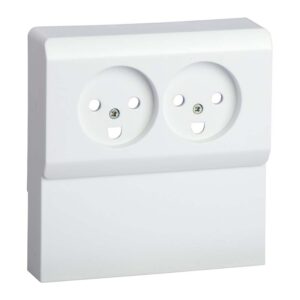 LK OPUS® 66 ·reservedel afdaekning for stikkontakt panelunderlag dobbel 2 pol m jord 500N6812 produkt