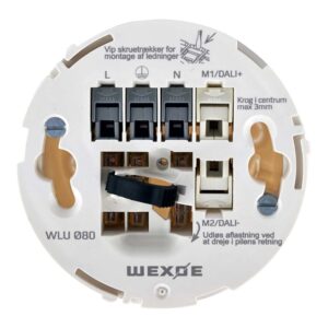 Lampeudtag universal Wexoee hvid RAL9010 produkt