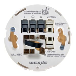 Lampeudtag universal Wexoee perlehvid RAL 9016 produkt
