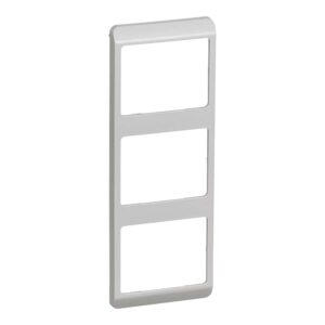 OPUS 66 ramme kombi 3 modul lodret lysegraa produkt