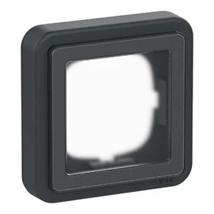OPUS® 74 adapterdaeksel med membran 1 modul IP44 antracitgraa produkt
