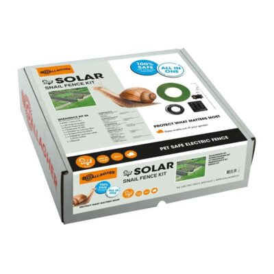 Pakke med solar snail fence kit