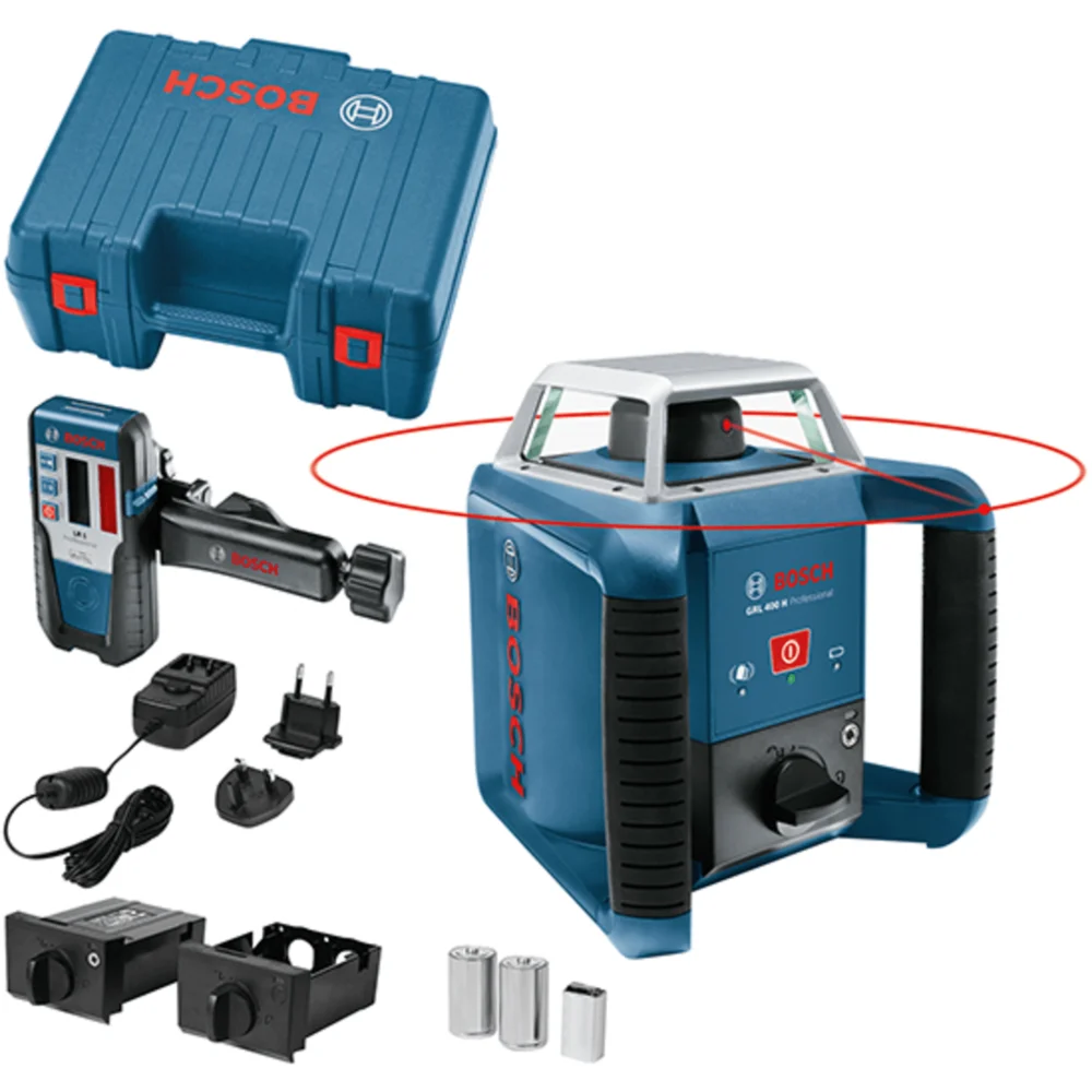 Bosch grl 400 h lasermåler med tilbehør