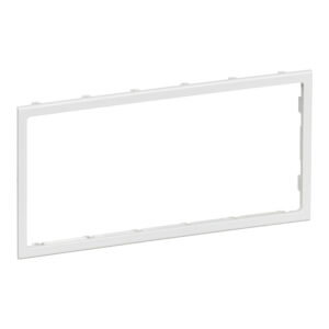 CLICLINE ramme for 80 mm front 3 modul hvid produkt