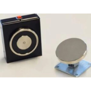 DOeR MAGNET VAeG 140KG MED AFBRYDER SORT