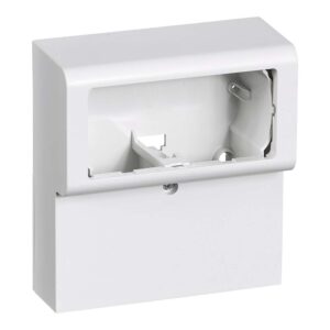 FUGA panelunderlag Softline 2 modul vandret uden sprosse 49 mm dybde hvid prudukt