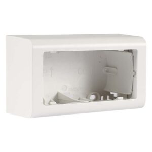 FUGA underlag Softline 2 modul vandret uden sprosse 49 mm dybde hvid produkt