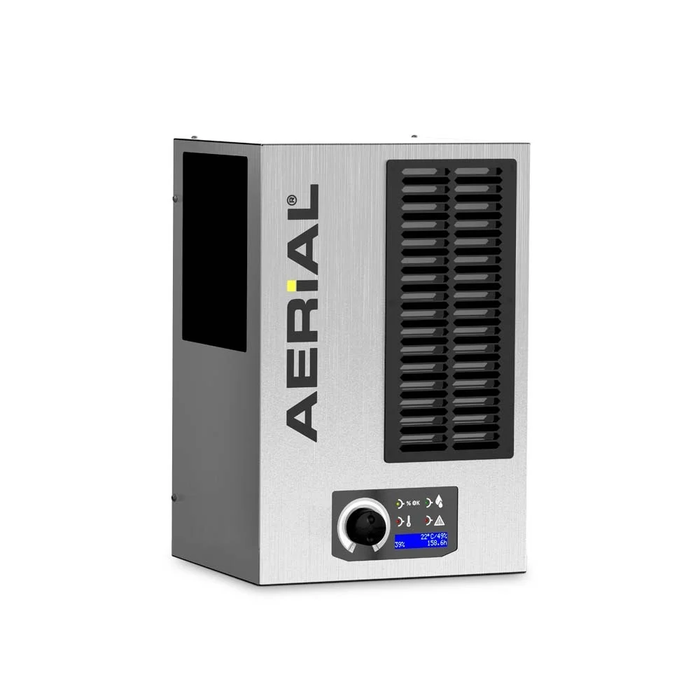 Aerial AD 110 condensation dehumidifier e1641f15d5258eefe8c79c2e55921678