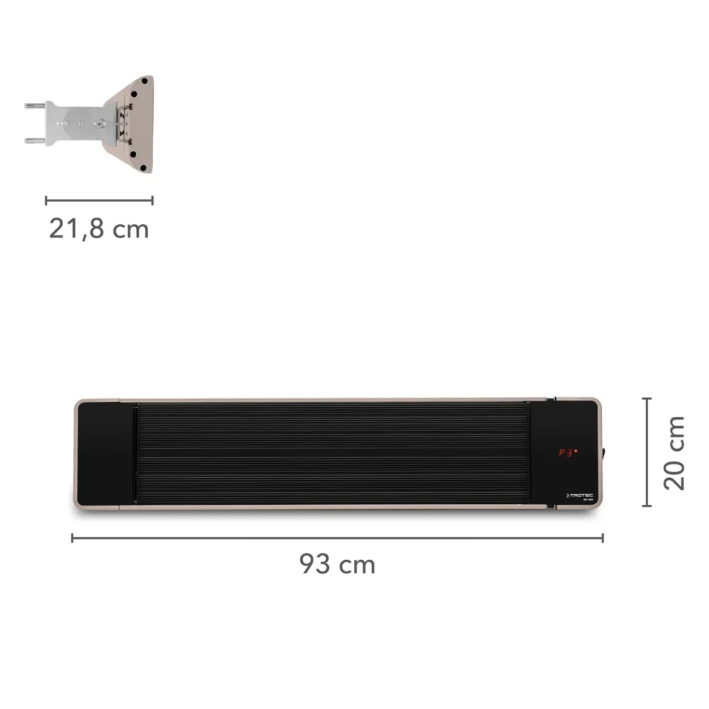 Trotec varmestråler uden synligt lys ird 1200 - image 9