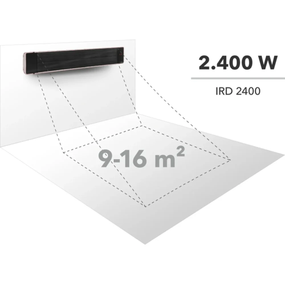 Trotec varmestråler uden synligt lys ird 2400 - image 7