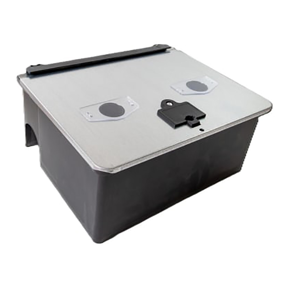 Camro DC bundfri Safebox med rotte og museklapfælde, komplet produkt