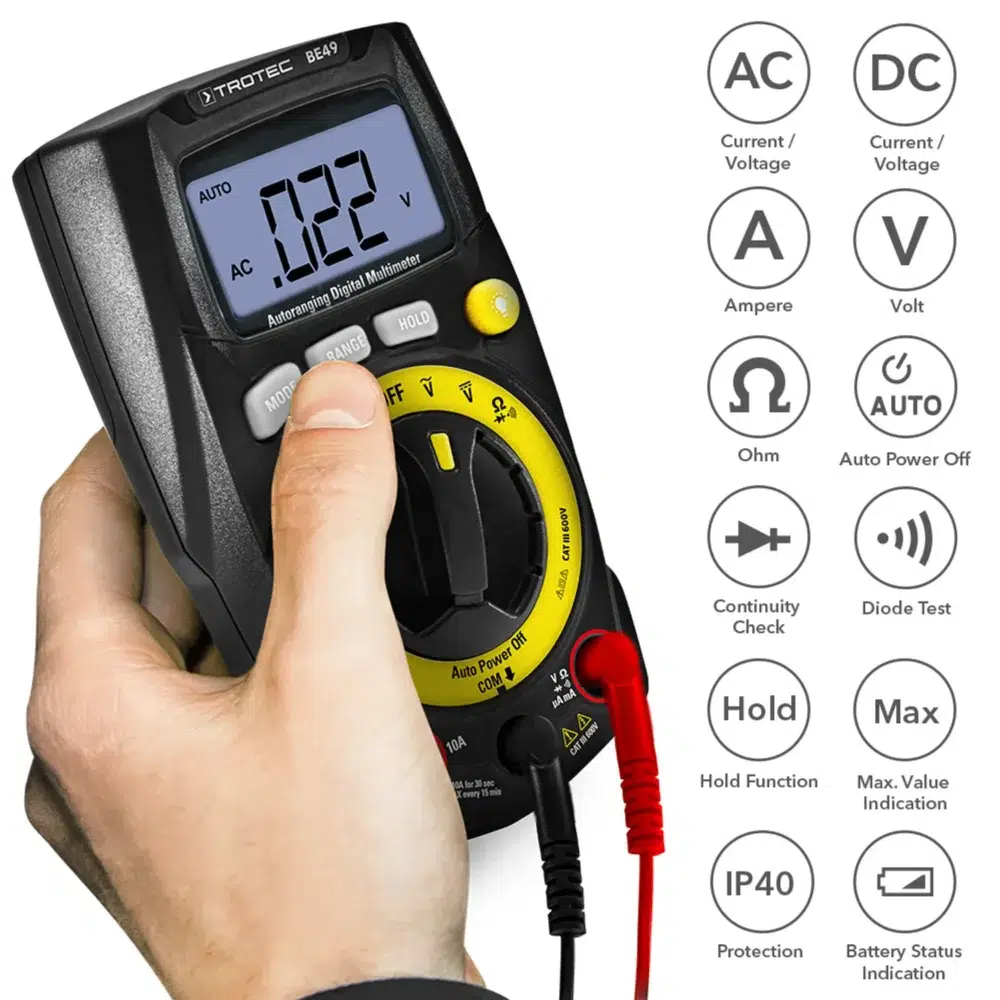 Digitalt multimeter be49 153932 1666170992