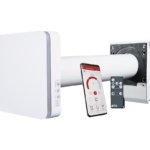 Duka One Pro 25 S varmegenvindingsaggregat Wi Fi Oe100 mm 21 W 28 dB 81