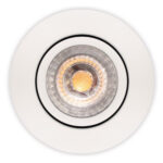 Luna Low Profile 2.0 ISO 5,9W 3000K 490lm Ra90 IP44 IndenUdendørs Mat Hvid produkt