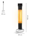 Terrasse Varmestraaler IRS 2000 E 107094 1562922400