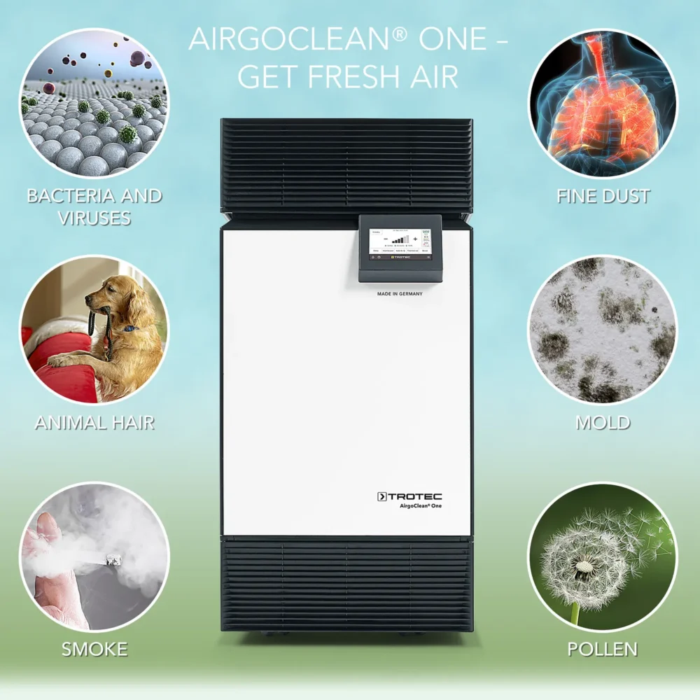 H14 højtydende luftrenser airgoclean® one 155800 1669986788