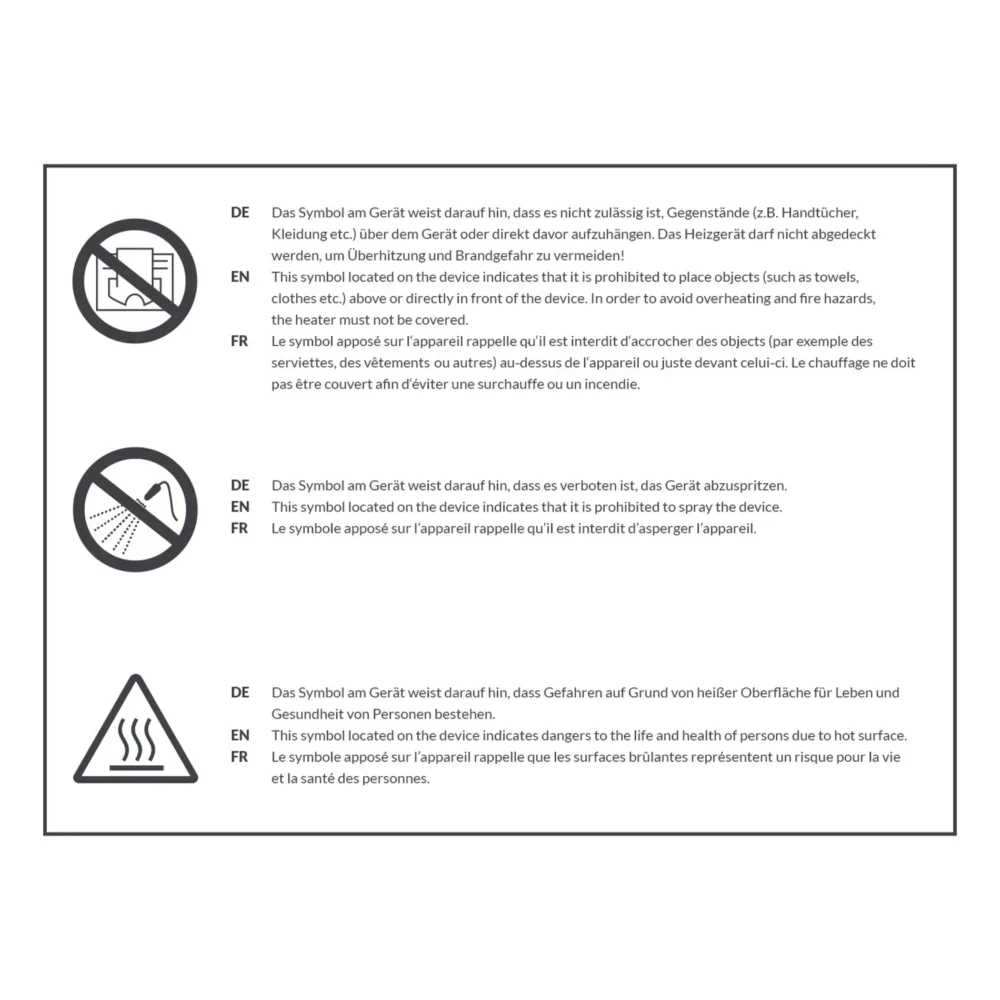 Infrarødt varmepanel infrarødopvarmning tih 650+ 162660 1733900659