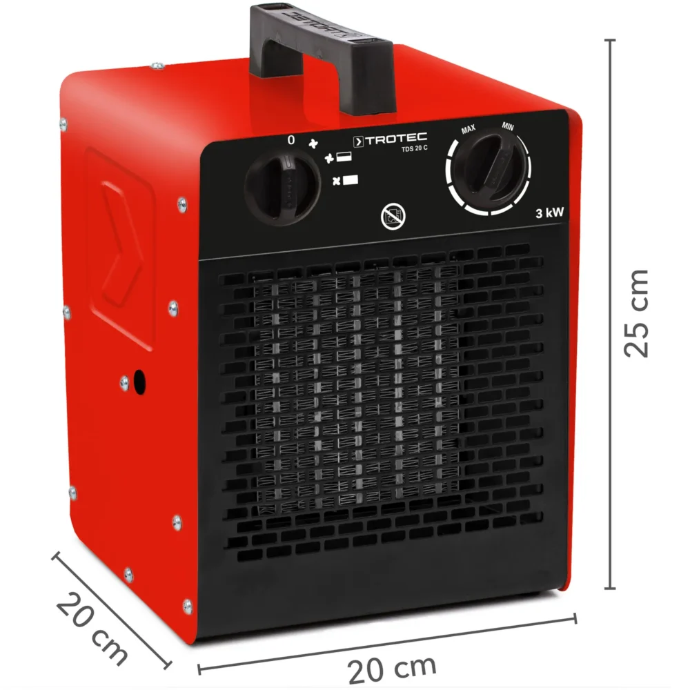 Trotec keramisk varmeblæser tds 20 c Keramisk varmeblæser tds 20 c 160669 1698661430