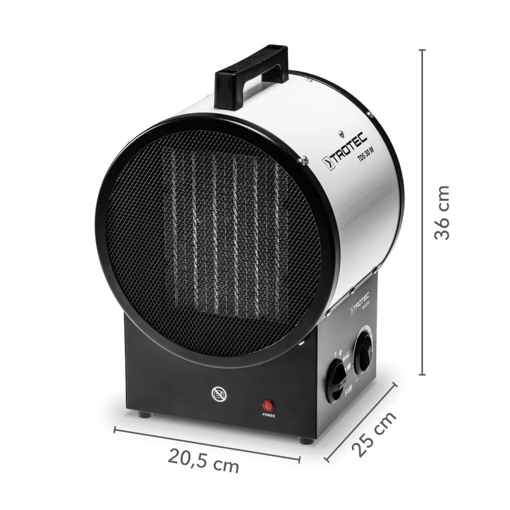 Keramisk varmeblæser tds 30 m 109588 1566826553
