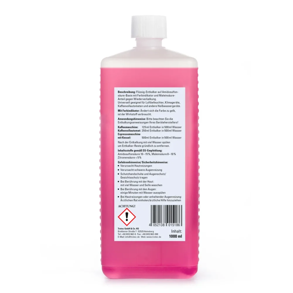 Trotec afkalker med farveindikator Afkalker med farveindikator 55028 1482138364