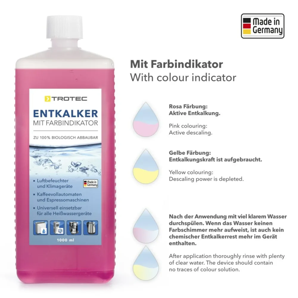 Trotec afkalker med farveindikator Afkalker med farveindikator 68219 1507646216