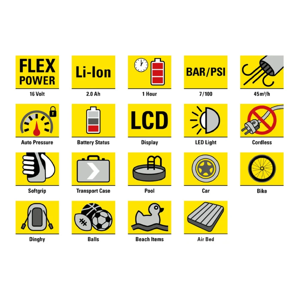 Akku kompressor pcps 10 16v & akku luftpumpe pcps 11 16v 85512 1519313272