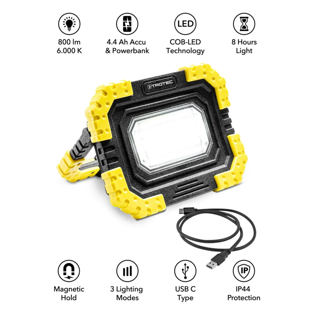 Akku led arbejdslampe pwls 06 10 114656 1697636405
