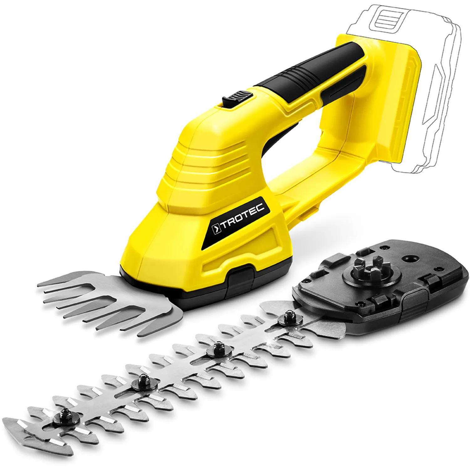 Akku græs og busksaks PGSS 10 20V 162105 1725431435