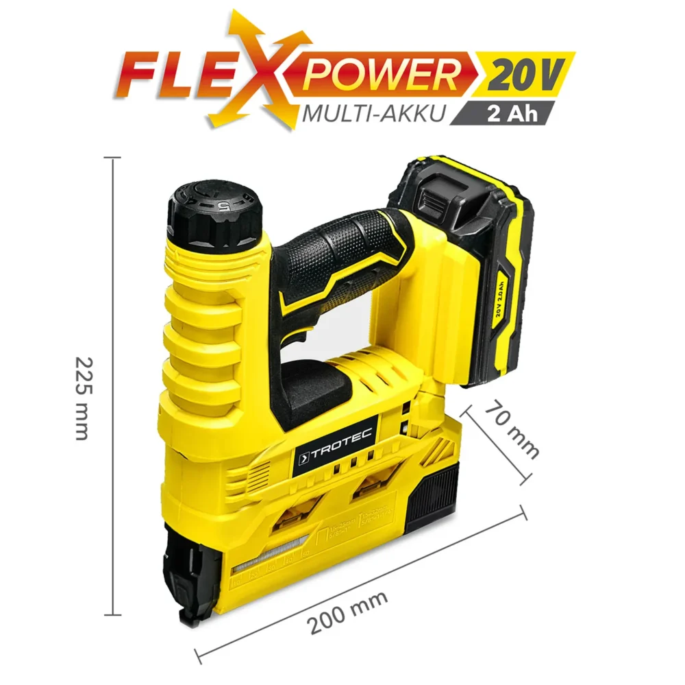 Akku hæftepistol ptns 10 20v 122278 1592564690