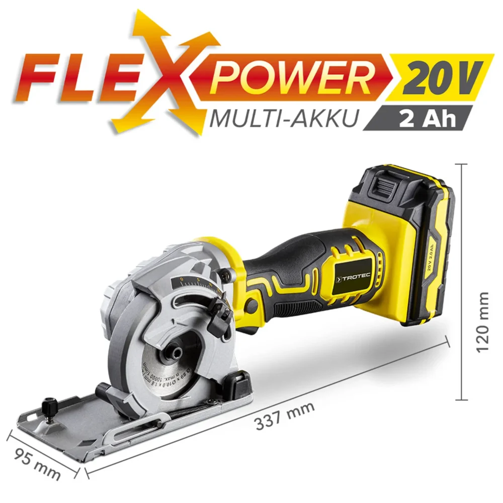 Akku mini håndholdt rundsav pcss 05 20v 124808 1598253936