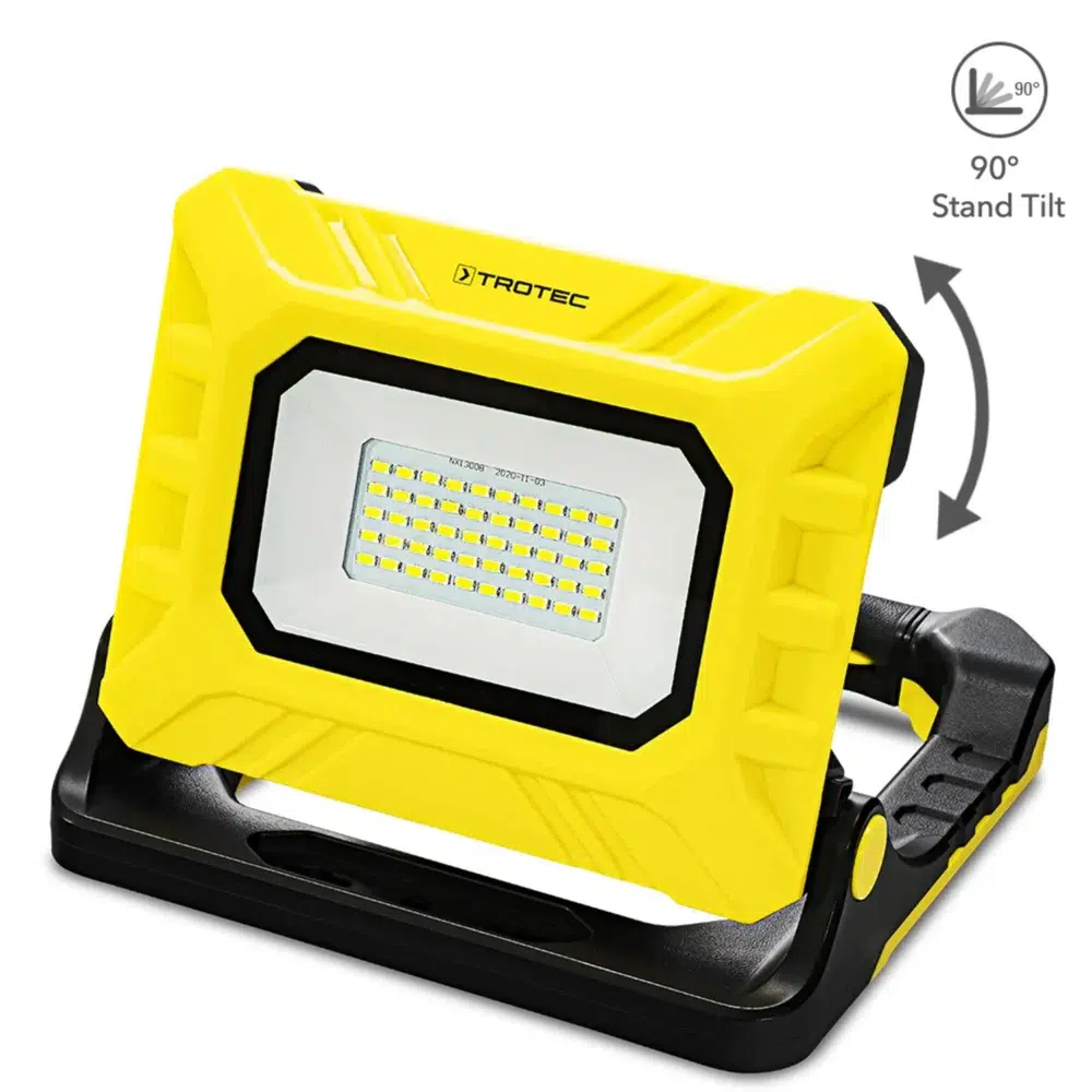 Trotec batteridrevet led-arbejdslampe pwls 15-20v inkl. Batteri og oplader Batteri led arbejdslampe pwls 15 20v 146579 1646127547