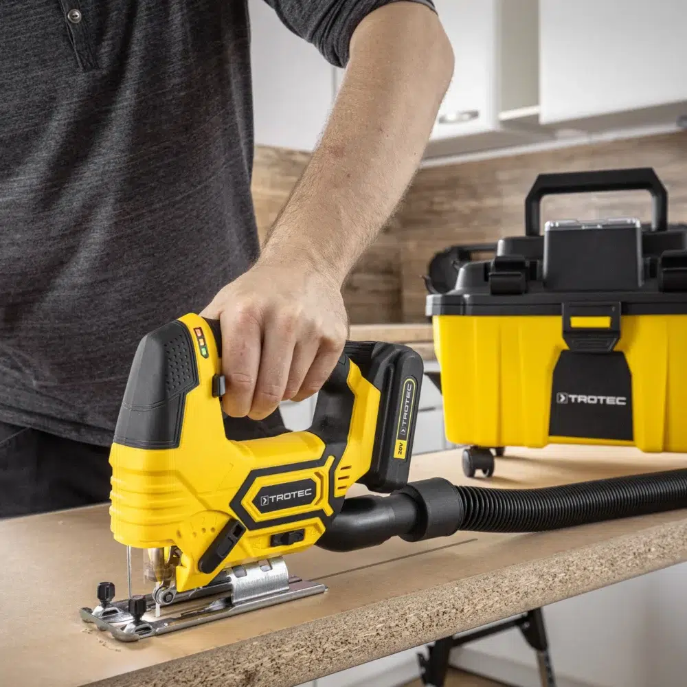 Trotec ledningsfri støvsuger vc 15-20v inkl. Batteri og oplader Batteri støvsuger vc 15 20v 147073 1646994487