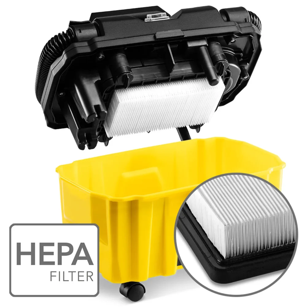 Trotec ledningsfri støvsuger vc 15-20v inkl. Batteri og oplader Batteri støvsuger vc 15 20v 147129 1646996633